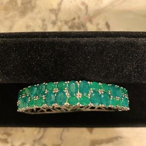 NATURAL GREEN EMERALD BRACELET‼️❤️